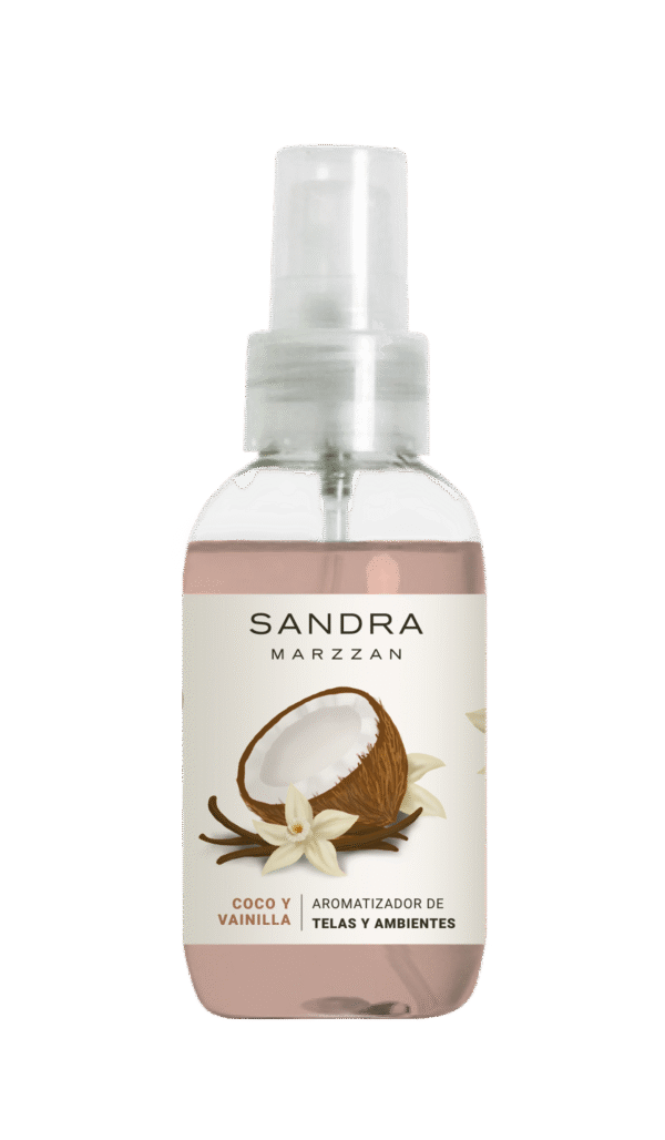 Aromatizador Coco y Vainilla - 120 ml.