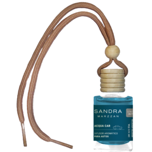 Difusor aromático para auto fragancia Acqua Car Sandra Marzzán