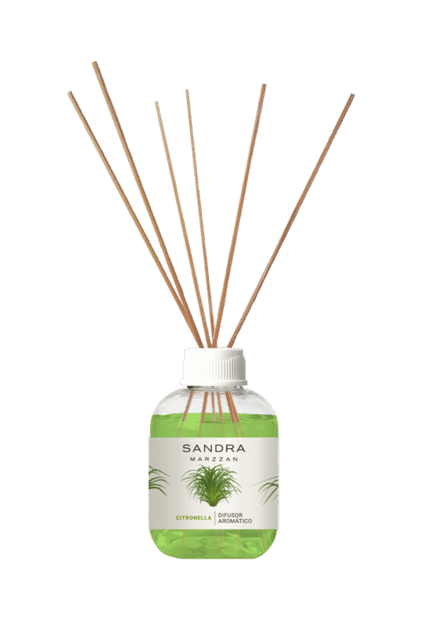 Difusor aromático Citronella - 130 ml.