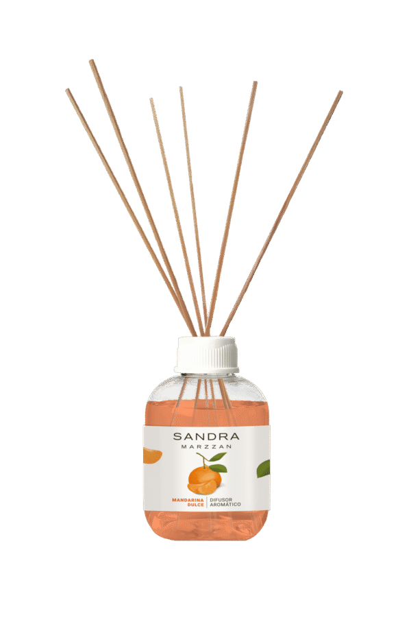 Difusor aromático - Mandarina dulce - 120 ml.