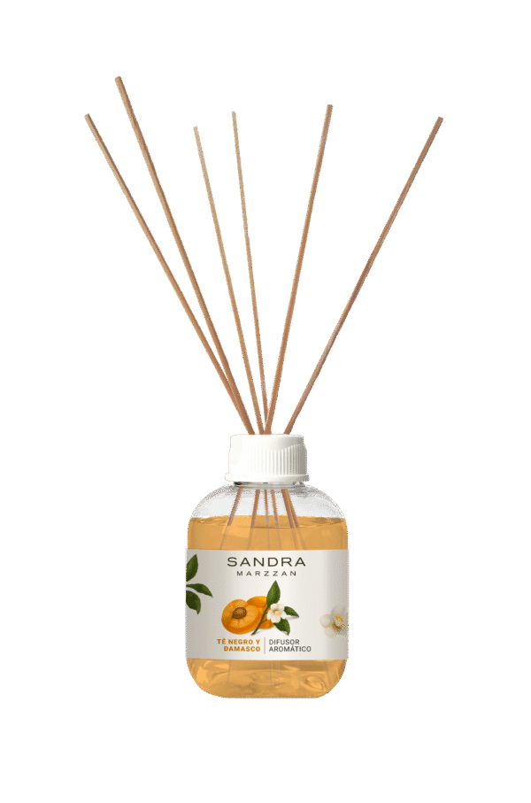 Aromatizador Te Negro y Damasco - 130 ml.