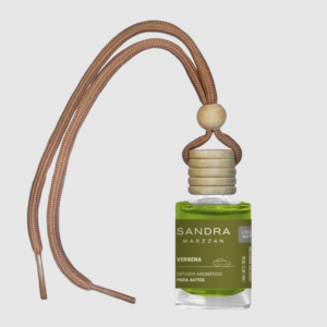 Difusor aromático para auto fragancia Verbena Sandra Marzzán