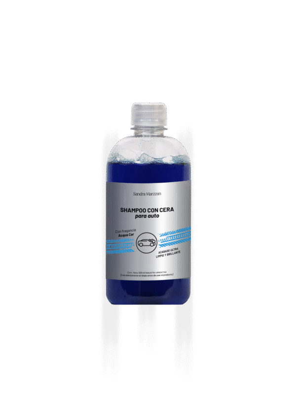 Shampoo con cera 500 ml.