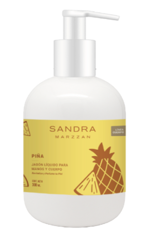 Jabón líquido Piña Jabón líquido para manos y cuerpo - Piña - 300 ml