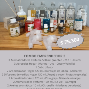 ombo Emprendedor 2 de Bake Aromas con productos Sandra Marzzán.