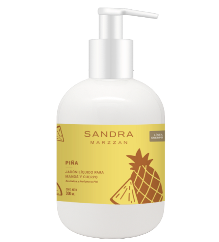 Jabón líquido de Piña Sandra Marzzán