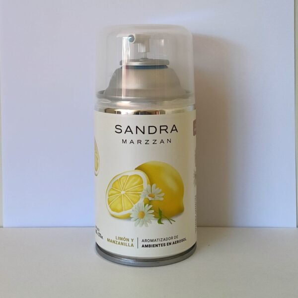 Aerosol Limón y manzanilla de Sandra Marzzán