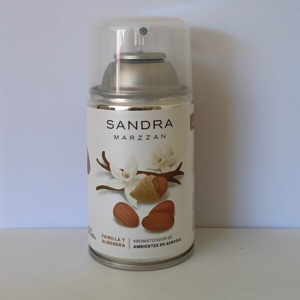 Aerosol Vainilla y almendra de Sandra Marzzán