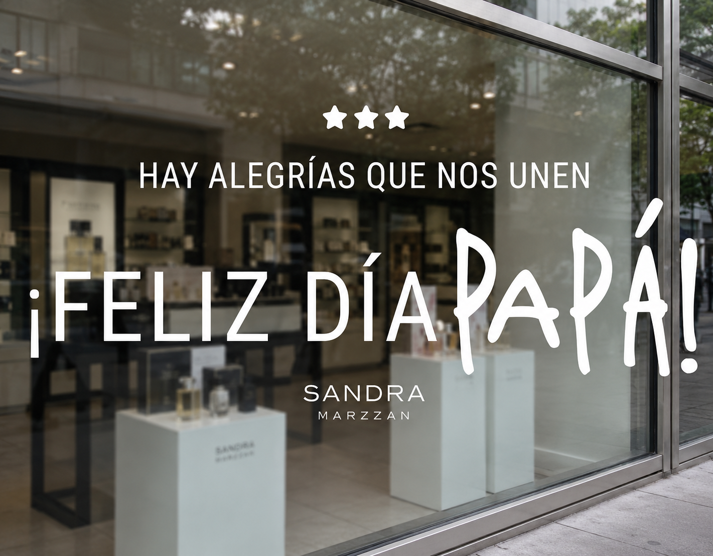Baner Día del Padre